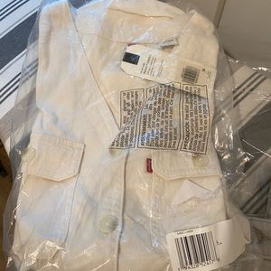 Cream Levi shirt